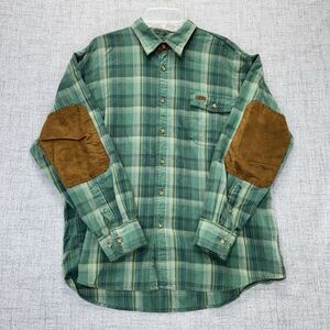 Cabela's Outfitter Series Shirt Men's XL Flannel Plaid Button Down